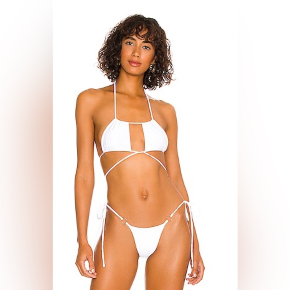 Indah White Bikini Set